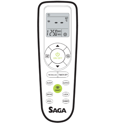 שלט למזגני (Saga-A-11,Saga-A-14, Legend Design, Legend Led, Saga (VT)